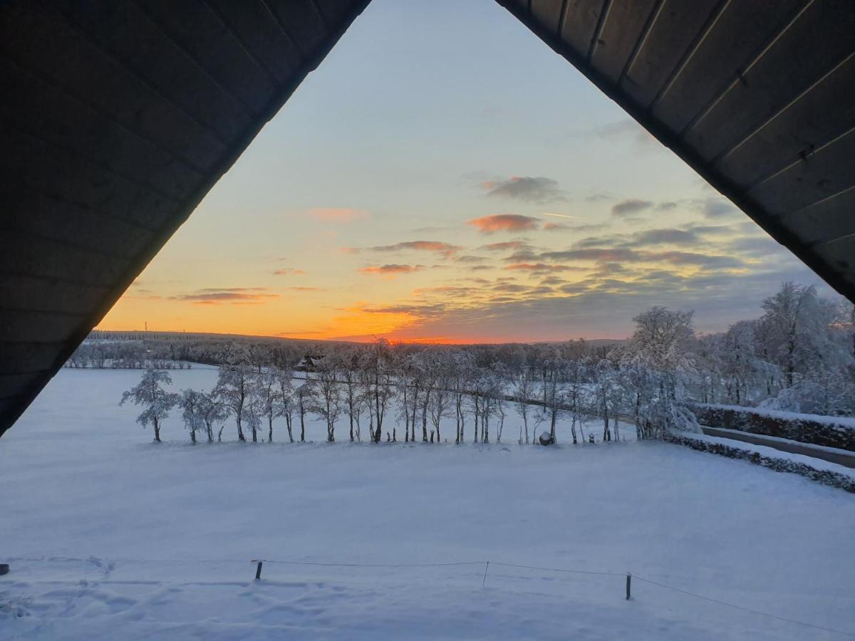 Ferienwohnung Energetischer Urlaub in der Eifel Germeter Exterior foto